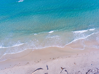 Aerial view image of beautiful Ocean View Beach