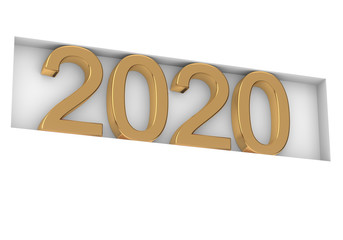 Gold numbers of New Year 2020