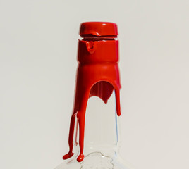 a bottle of red neck