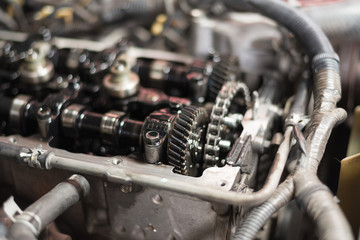 Old diesel engine car