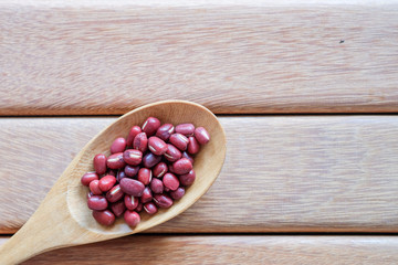 red bean with healthy concept