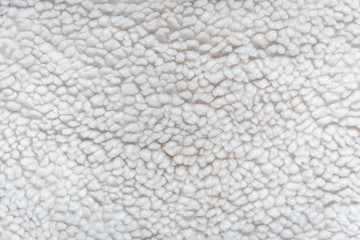 White fabric with space texture and background