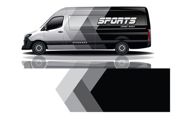 Van car Wrap design for company © Combo Wrap