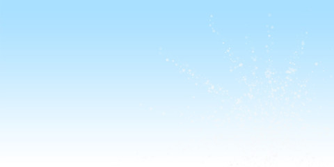 Beautiful snowfall Christmas background. Subtle fl