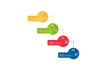 step or process infographic template design . infographic concept for presentations, banner, workflow layout, process diagram, flow chart and how it work