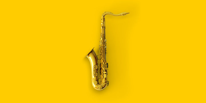  yellow gold Saxophone