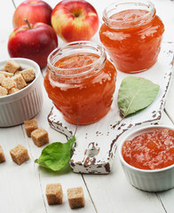 Fresh apple jam - 300686930