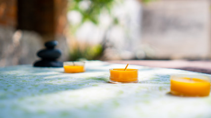  yellow candle spa
