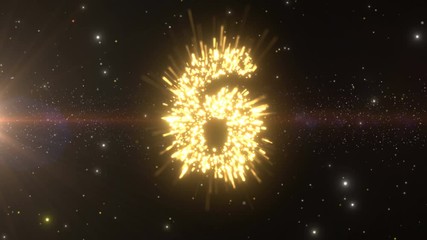 countdown big bang timer particles