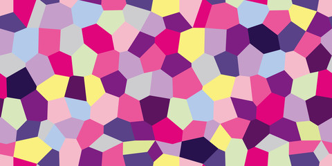 Multicolor modern abstract background with a pixel pattern. Seamless pattern. Multi-colored mosaic. Vector