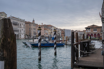 Fototapeta na wymiar Gondola at Venice, Italy