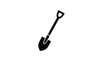 shovel icon vector