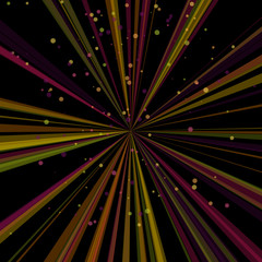 Colorful Lines Random Distribution Computational Generative Art background illustration