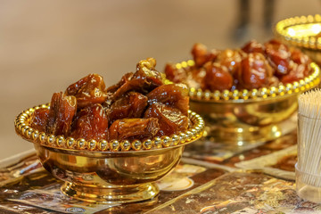 Healthy Food, Raw Organic Medjool Dates Ready to Eat