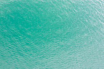 aerial view of water wave