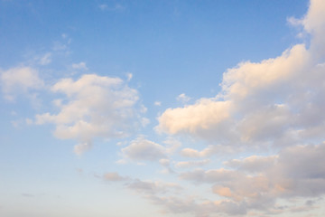 Fototapeta na wymiar sunset cloudy sky with dramatic color