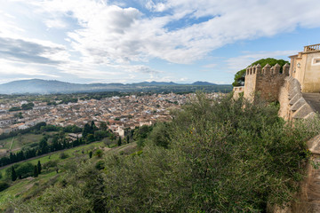 Fototapeta na wymiar Castle Sant Salvador in Arta