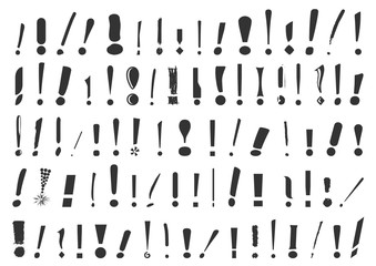 Set punti esclamativi 2/3