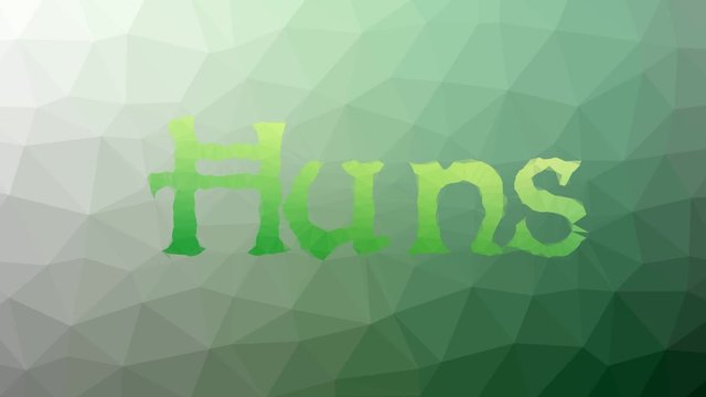 Huns fade technological tessellated looping pulsing triangles