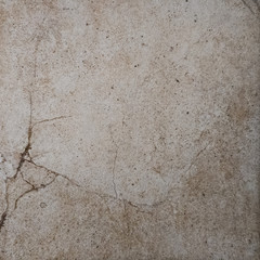 A marble wall fragment with a crack
