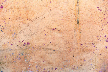 Texture of a concrete wall with cracks and scratches which can be used as a background