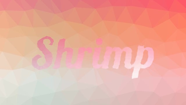 Shrimp appearing techno tessellation looping pulsing triangles