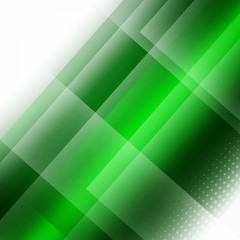  Technological geometric green background. Abstract design 