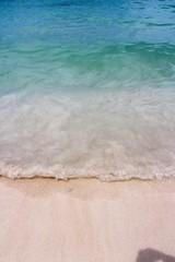waves on the beach