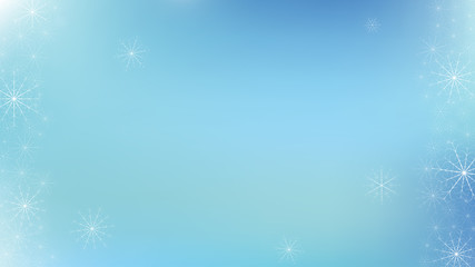 Fototapeta na wymiar Winter snowy background. Concept design. Blue background. Xmas snow flake pattern. Winter season. Christmas greeting card. Magic concept. Merry christmas. Snowflake vector. Postcard design element.