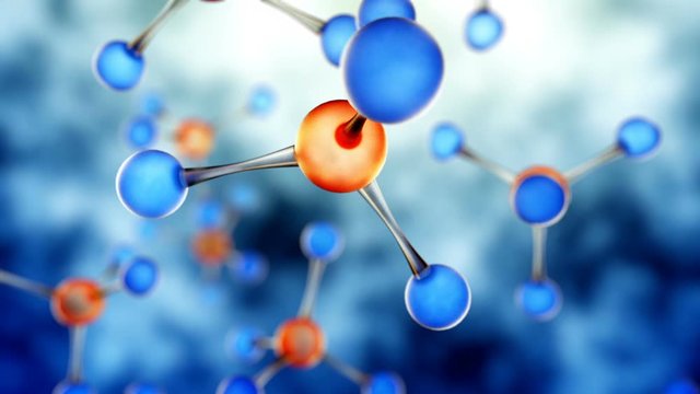 Abstract Physics Science Molecule Background
