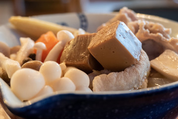 Chinese pork and vegetable dish