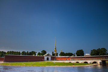 Fototapeta na wymiar St. Petersburg, Peter and Paul Fortress