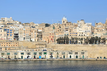 A view of Valletta, Malta.