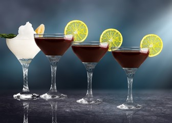 Alcohol.