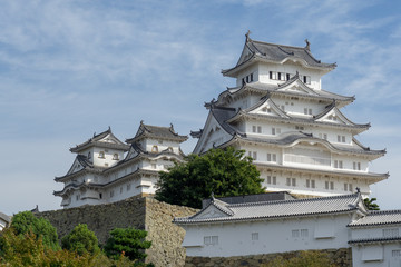 Fototapeta premium Himeji castle in Japan, world heritage site