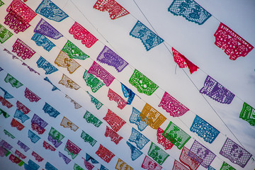 papel picado dia de muertos