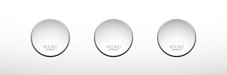 3 components chart make up something. Modern business circle infographics three options banner. Vector layout piece chart workflow. 3 piece diagram number component. Three step up options web design