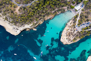bays in Majorca Spain