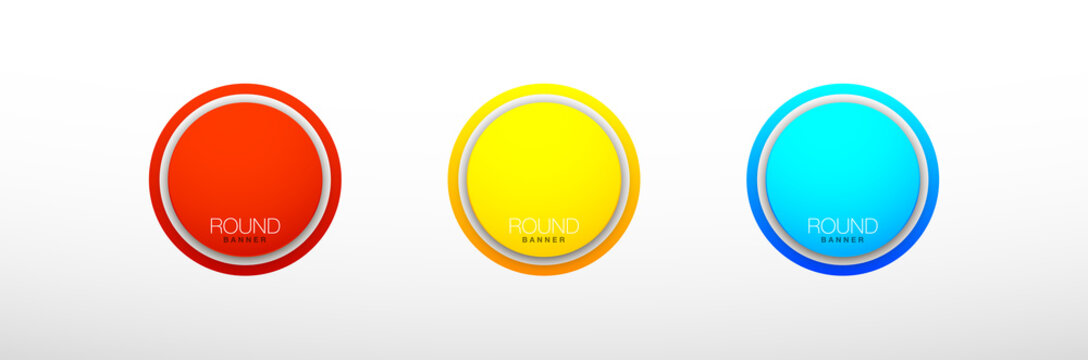 3 components chart make up something. Modern business circle infographics three options banner. Vector layout piece chart workflow. 3 piece diagram number component. Three step up options web design