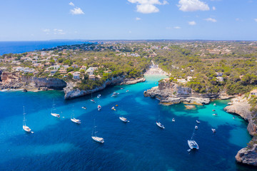 bays in Majorca Spain