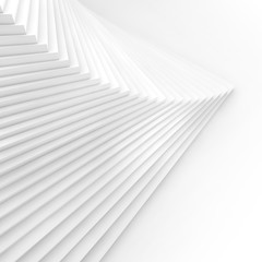 Abstract square white background 3d
