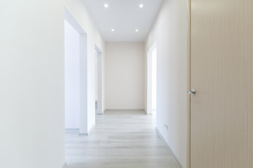 unfurnished house or apartment in bright colors