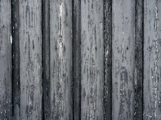 shabby black wooden wall for background, pattern  