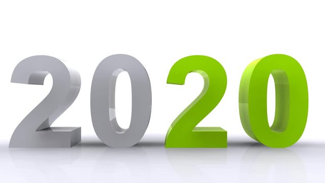 video 2020 in grigio e giallo