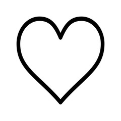 Heart Icon With White Background