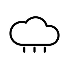 Rain Icon With White Background