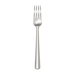 Realistic Detailed 3d Fork on a White. Vector