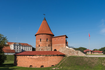 The medieval castle in Kaunas; Lithuania