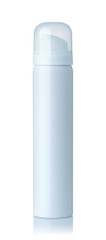 Front view of blank spray bottle