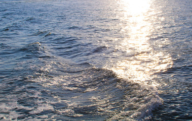 waves on the sea